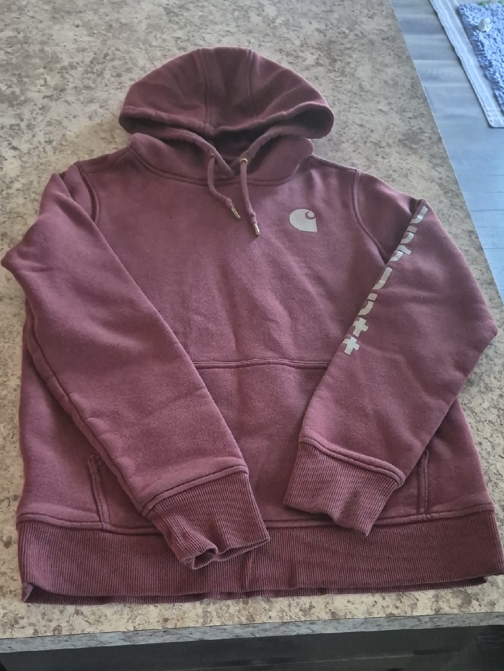 Carhartt Women's Maroon Hoodie